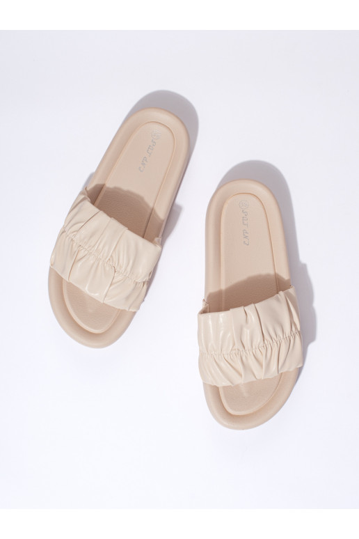 Ziloņkaula krāsas   čības 