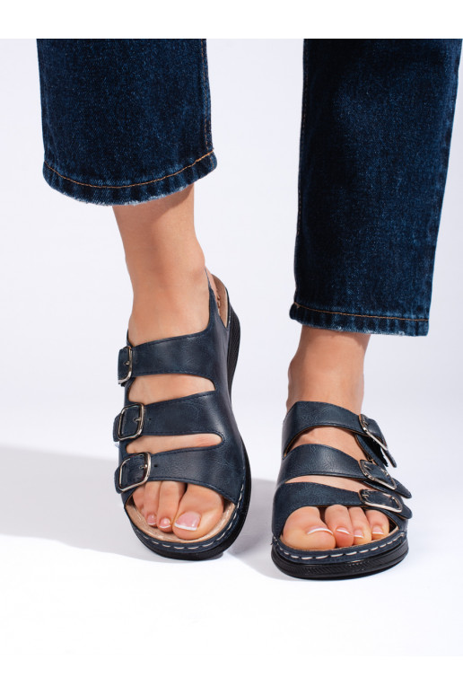  Zilas krāsas kurpes 