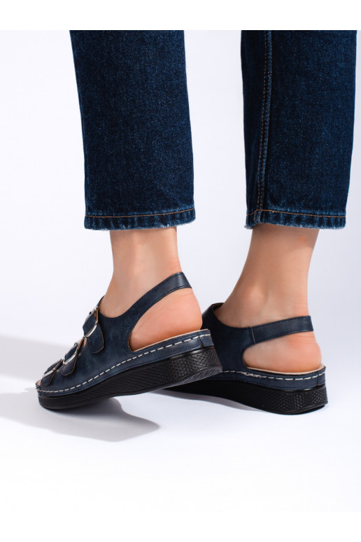  Zilas krāsas kurpes 