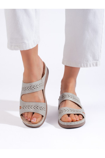 pelēkas krāsas čības   2