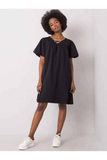 Melna kokvilnas kleita... 2