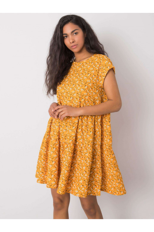 Dzeltena oversize kleita Eve STITCH & SOUL