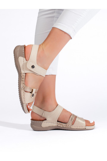 smilšu krāsas kurpes   2