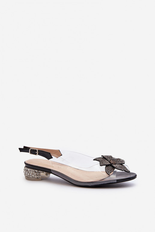 Sandales Caurspīdīgas ar ornamentiem... Sandales Caurspīdīgas ar ornamentiem...