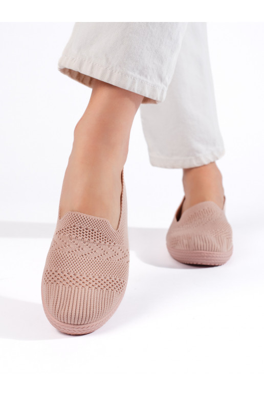 Rozā krāsas  slip on 