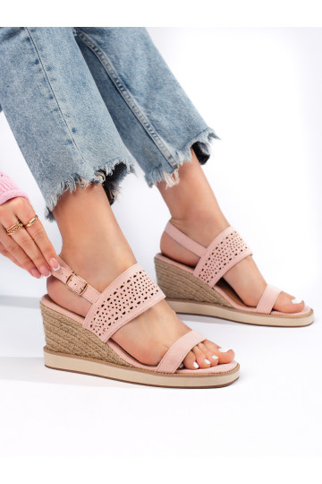 Rozā krāsas  kurpes