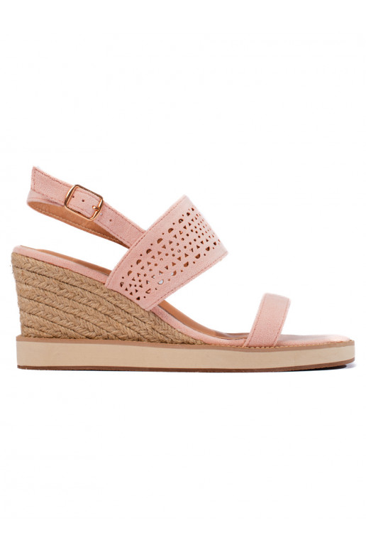 Rozā krāsas  kurpes 