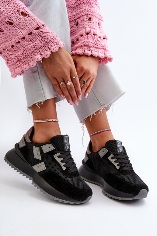 Sneakers modeļa apavi Big Star melnas... Sneakers modeļa apavi Big Star melnas...