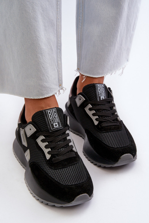 Sneakers modeļa apavi Big Star melnas... Sneakers modeļa apavi Big Star melnas...