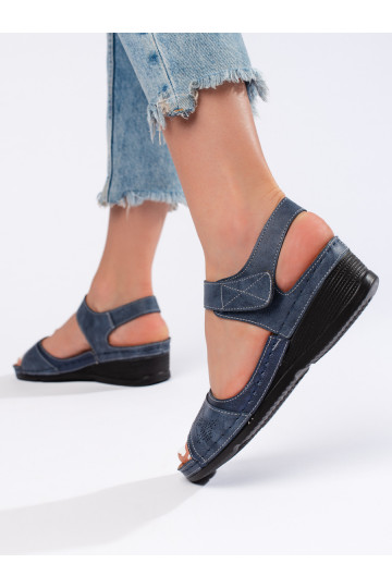 Zilas krāsas kurpes   2