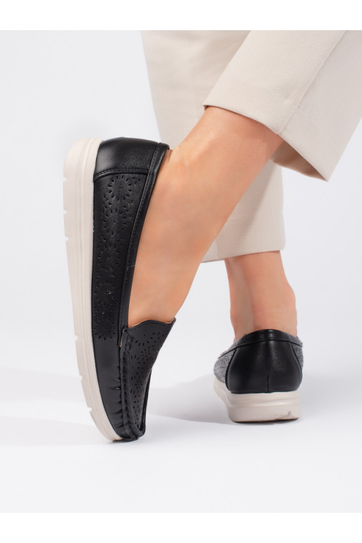  sieviešu mokasīni Melnas krāsas