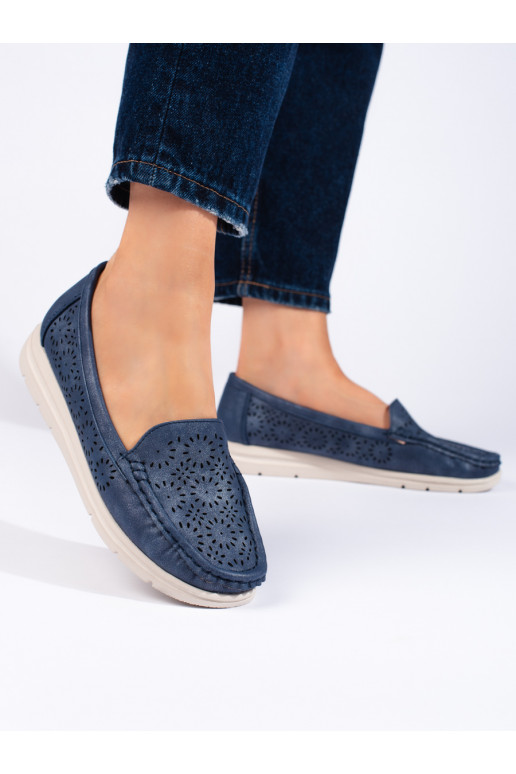ne sieviešu mokasīni Zilas krāsas