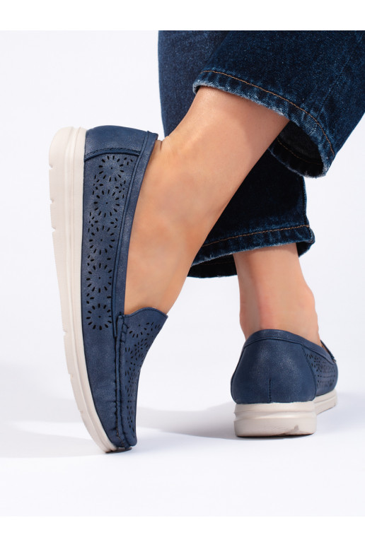 ne sieviešu mokasīni Zilas krāsas