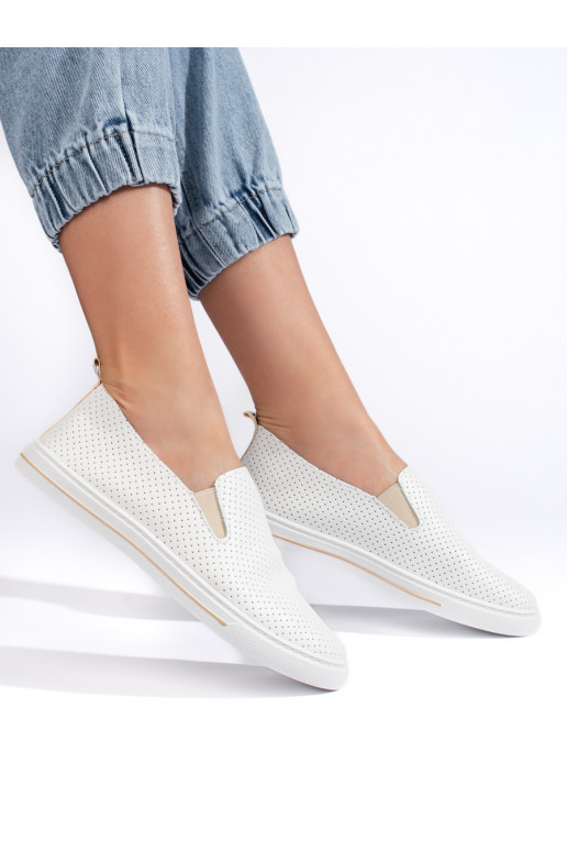  Sieviešu zābaki balta krāsa