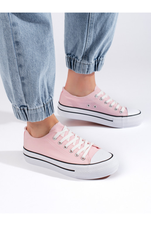 Rozā krāsas Sieviešu zābaki