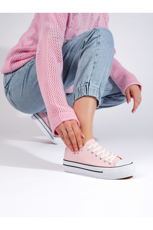 Rozā krāsas Sieviešu zābaki