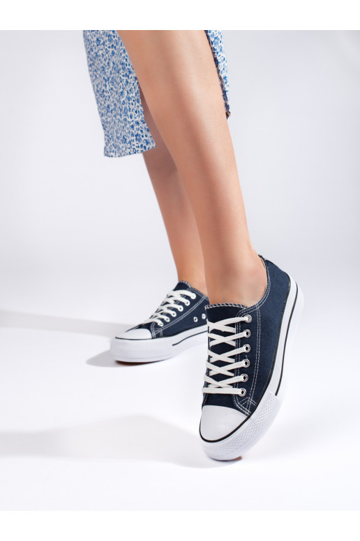 tumši zilas krāsas Sieviešu zābaki