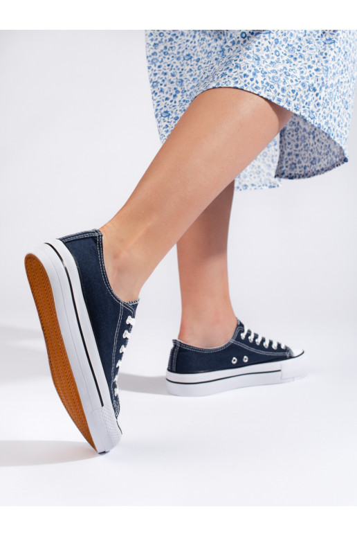 tumši zilas krāsas Sieviešu zābaki