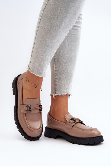 Mokasīni Eko smilšu krāsas...