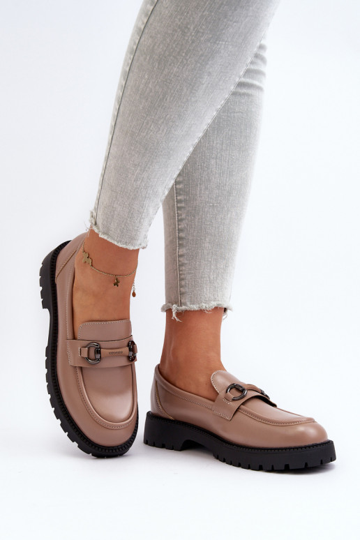 Mokasīni Eko smilšu krāsas Ledda Mokasīni Eko smilšu krāsas Ledda