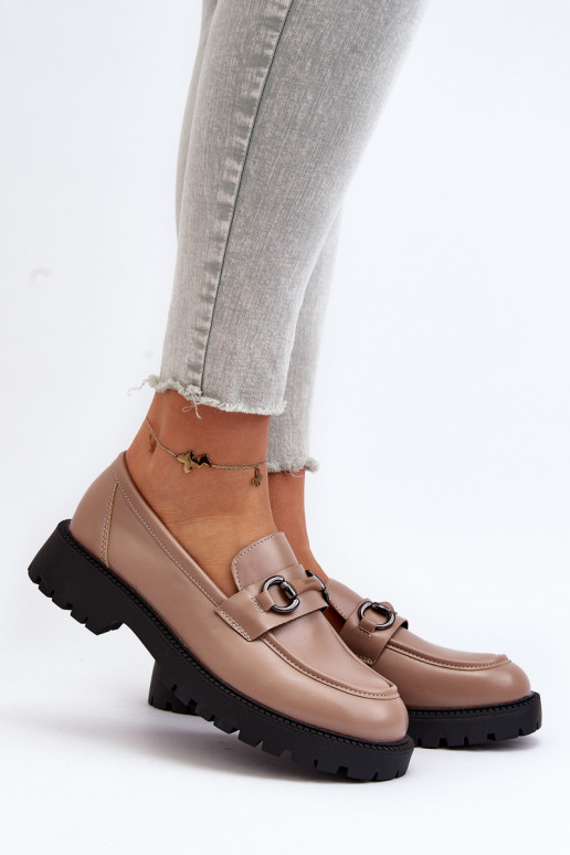 Mokasīni Eko smilšu krāsas Ledda Mokasīni Eko smilšu krāsas Ledda