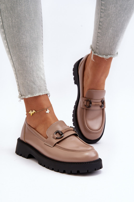 Mokasīni Eko smilšu krāsas Ledda Mokasīni Eko smilšu krāsas Ledda