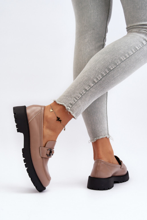 Mokasīni Eko smilšu krāsas Ledda Mokasīni Eko smilšu krāsas Ledda