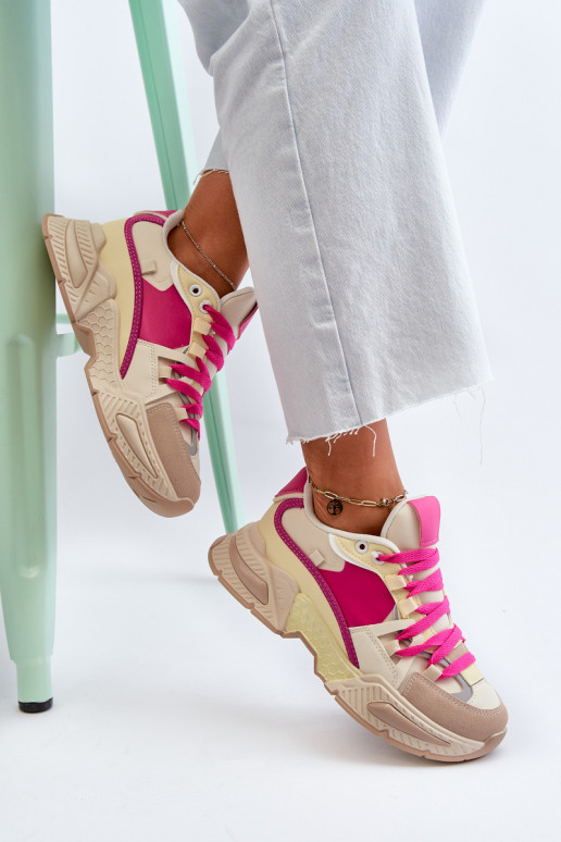 Snekersy rozā krāsas Peonema