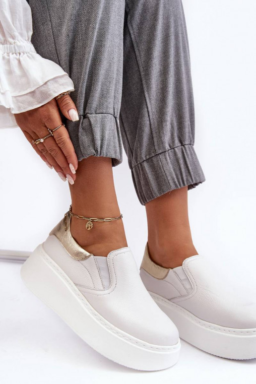 Sporta apavi baltas krāsas Lemar Manish