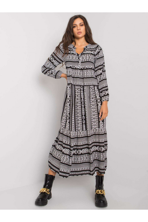 Diega melna viskozes kleita Diega melna viskozes kleita