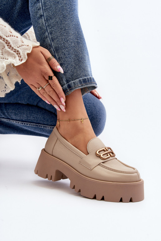 Zazoo Mokasīni smilšu krāsas Zazoo Mokasīni smilšu krāsas