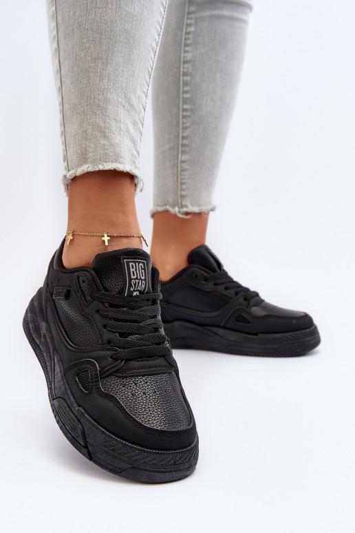 Sneakers modeļa apavi Big Star melnas... Sneakers modeļa apavi Big Star melnas...