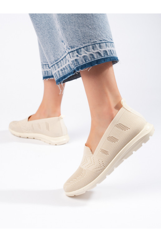 smilšu krāsas  slip on 