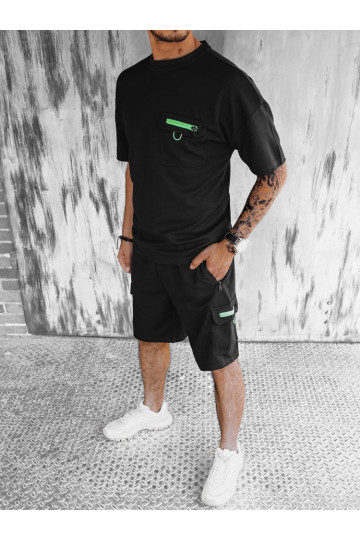 Vīriešu melns Komplekts 2