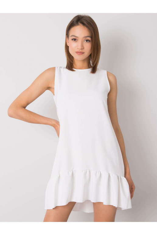 Andre RUE PARIS balta volānu kleita