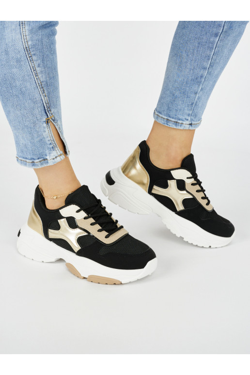 Stilīgasrnas brīvā laika apavi Melnas krāsas