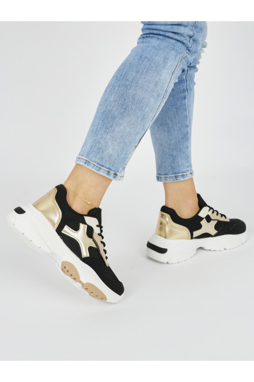 Stilīgasrnas brīvā laika apavi Melnas krāsas