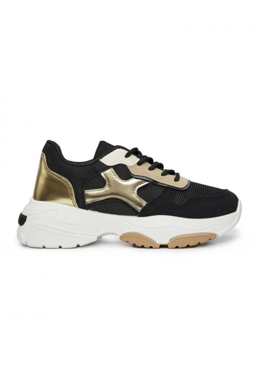 Stilīgasrnas brīvā laika apavi Melnas krāsas