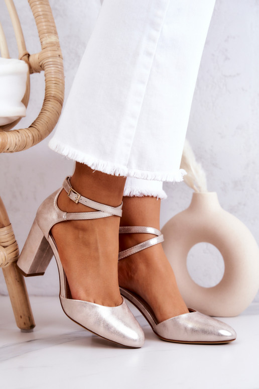 Kurpes ar papēdi Sergio Leone zelta...