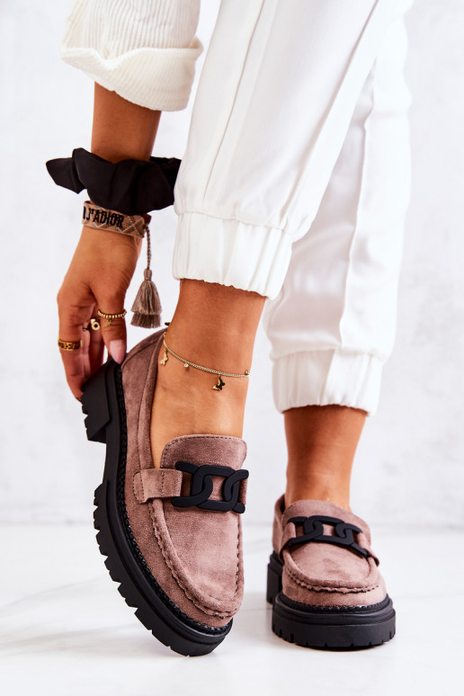 Zamšādas apavi ar ornamentiem La.Fi... Zamšādas apavi ar ornamentiem La.Fi...