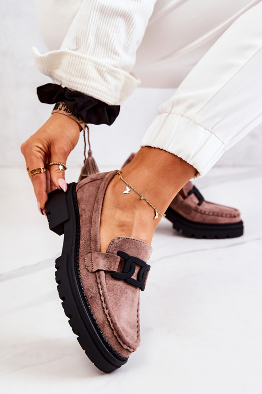 Zamšādas apavi ar ornamentiem La.Fi... Zamšādas apavi ar ornamentiem La.Fi...