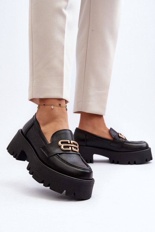 Zazoo Mokasīni melnas krāsas