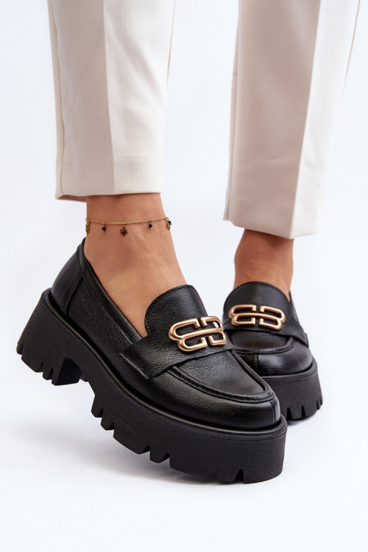 Zazoo Mokasīni melnas krāsas