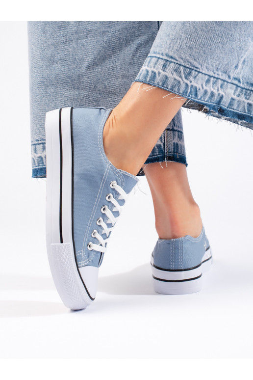 Gaiši zilas krāsas Sieviešu zābaki Gaiši zilas krāsas Sieviešu zābaki