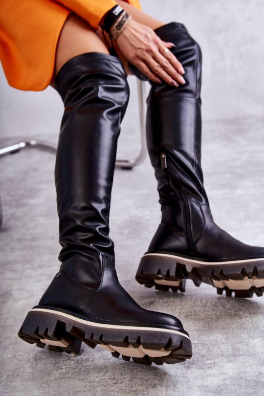 garie zābaki GOE KK2N4024 melnas krāsas garie zābaki GOE KK2N4024 melnas krāsas