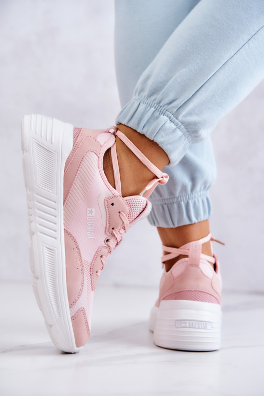 Sneakers modeļa apavi Big Star Rozā...