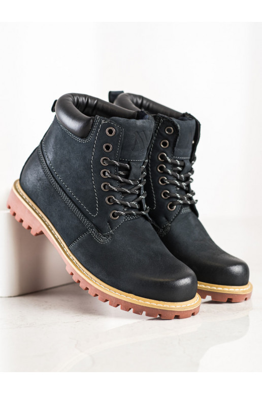 Ikdienišķi Sieviešu zābaki Zilas krāsas