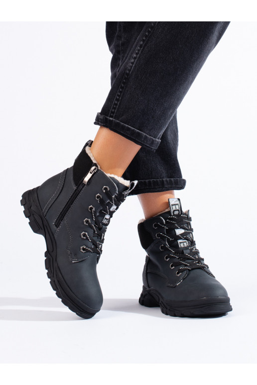 Sportiska stila Sieviešu zābaki Melnas krāsas