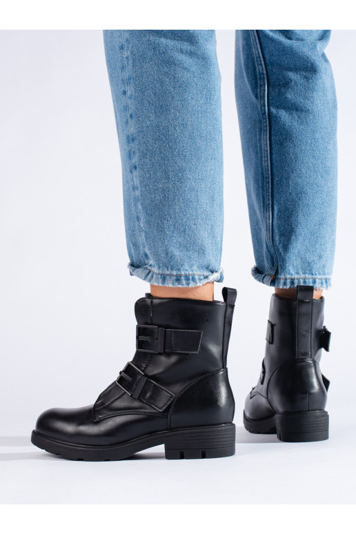 Melns sieviešu zābaki 