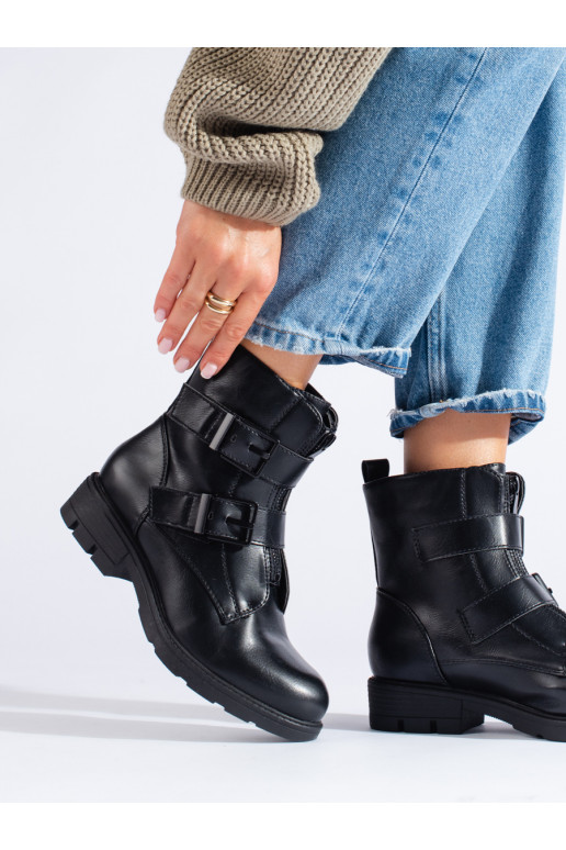 Melns sieviešu zābaki 